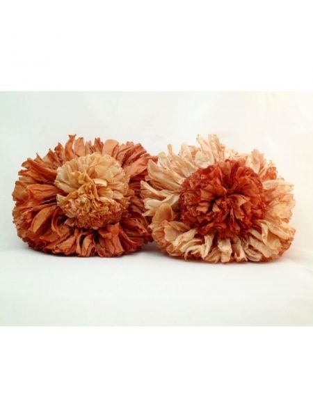 Broche bicolor flor SUPERCHERÍA