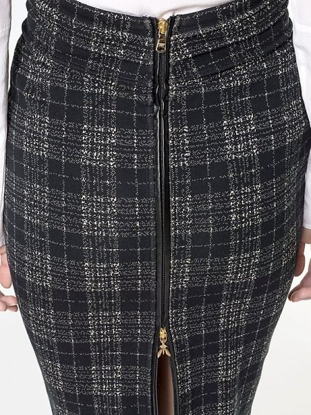 Falda PATRIZIA PEPE Black-white