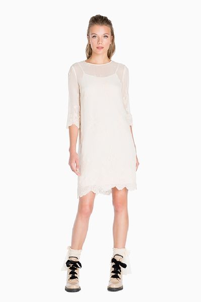 VestidoTWIN-SET Georgette de seda