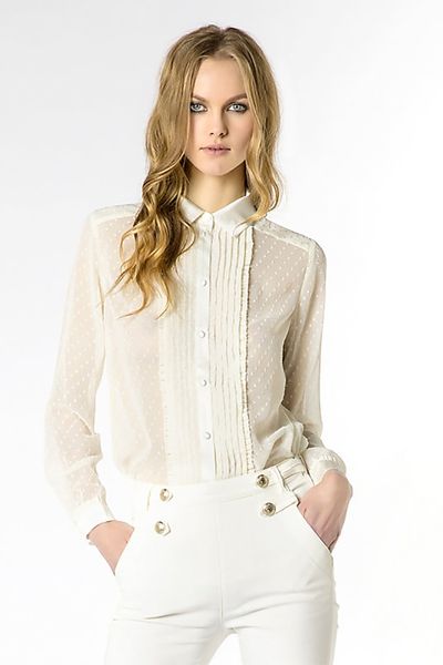 Camisa PATRIZIA PEPE Seda blanca