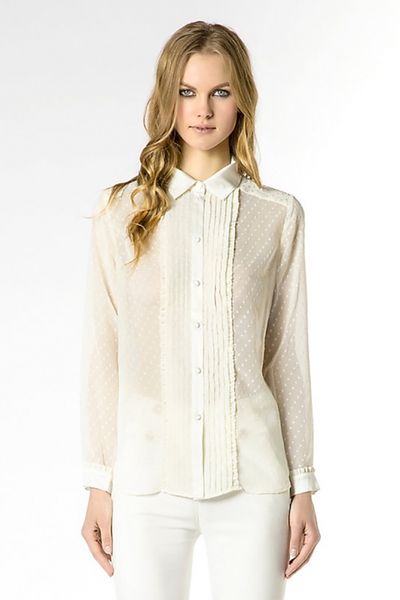 Camisa PATRIZIA PEPE Seda blanca