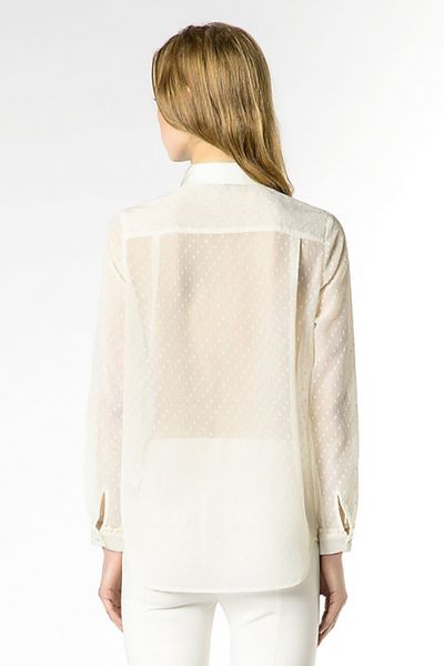 Camisa PATRIZIA PEPE Seda blanca