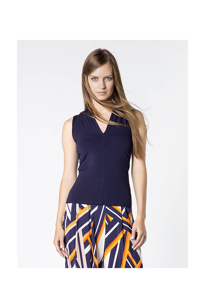 Top PATRIZIA PEPE azul