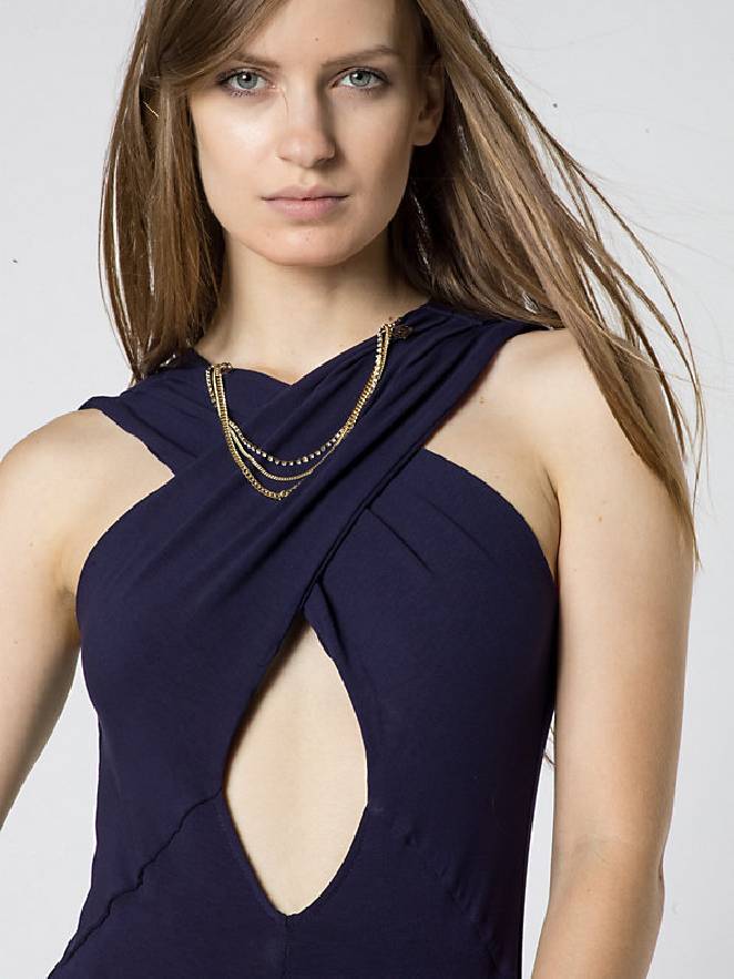 Top PATRIZIA PEPE azul