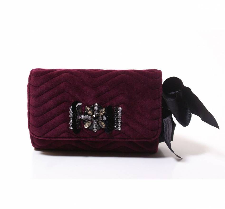 Bolso TWINSET terciopelo